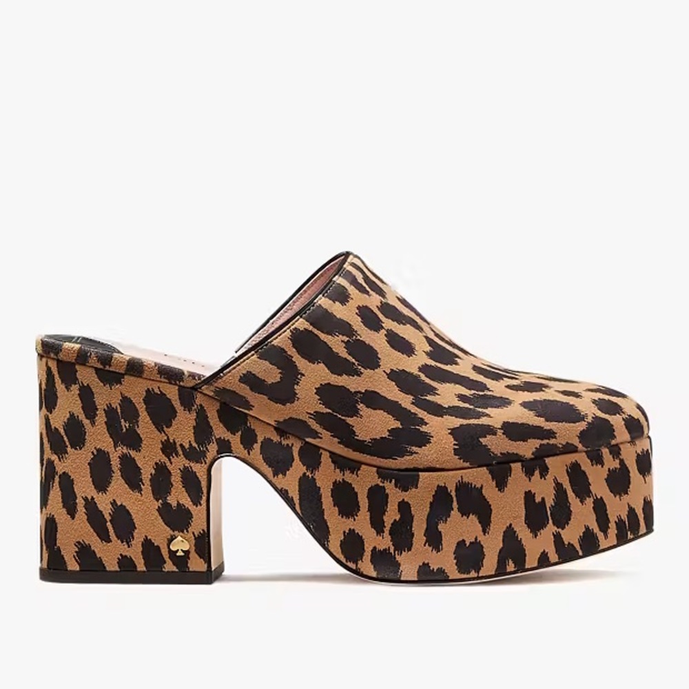 Kate Spade Amelia Clogs in Leopard